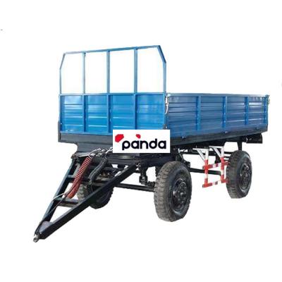 China Truck Trailer Farm Trailer Agricultural Machine Tilting Trailer for sale