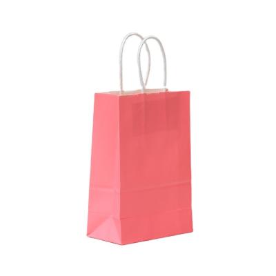 China Recyclable Wholesale Custom Printed Brand Logo Design Promotion Luxury Clothing Retail Gift Shopping Paper Bag With Handle for sale