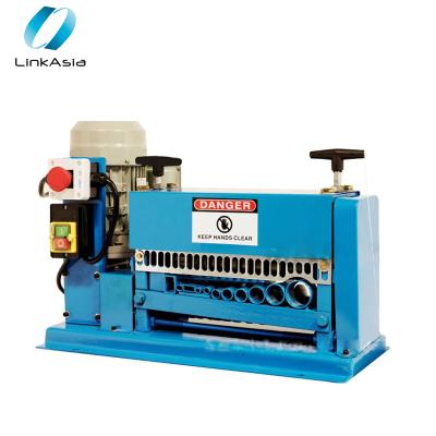 China Scrap Stripping Machine LA-Y-001-3 Scrap Copper Wire Desktop Copper Stripping Machine Recycling Cable Peeling Machine 1.5-38mm Single Peeler for sale