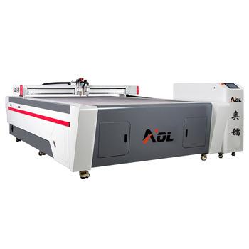 China Home Use Flat Table CNC Oscillating Knife Trim Slitter Motor Rubber Gasket Cutter Machine for sale