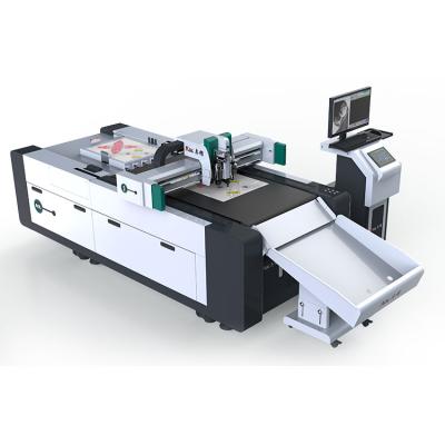 China Food Cutting Machine Cardboard Color Box Packaging CNC Cutter for sale