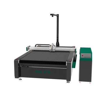 China Oscillating China Hotels Cutter Machine Rubber Skin Material CNC Digital Cutter for sale