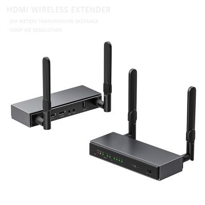 China Wireless HDMI Connection Kit SIBOLAN HDMI Transmitter and Receiver Box Graphics RAM Wireless Video Transfer Support 1Gbit/200Meter 1080P@60hz for sale