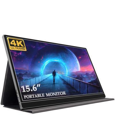 China Led Speaker With Anti-glare Switch High Resolution PC Tft LCD Panel 12 Months 3840*2160 IPS 4k Portable Gaming Monitor For Laptop Ps4 for sale