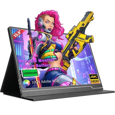 China Sibolan 15.6 Inch 100% Multifunctional Gaming 4K HDMI Dual Color HDR IPS Portable Screen Display For Laptop Extend Monitor for sale