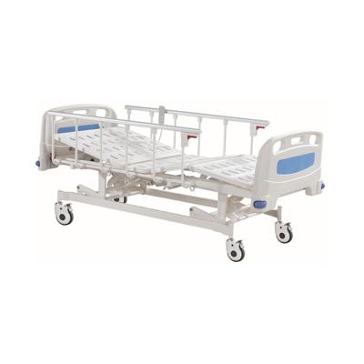 China : Back section up/down. B: High/low knee section. C: Whole bed up/dwon newcomer low price high cost effective electric beds rates 3 function electric hospital bed for sale