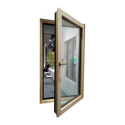 China Widely Used Special Swing Design Aluminum Clad Passive House Wood Windows for sale