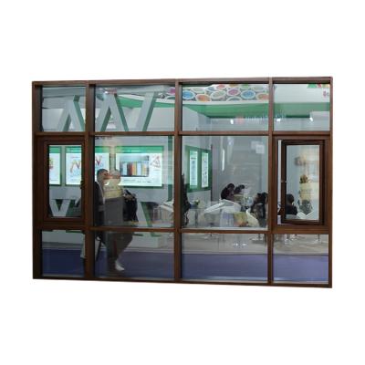 China Factory Manufacture Various Sound Insulation Aluminum Modern Glass Office Partition Curtain Wall for sale