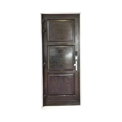 China Modern High Quality Copper Aluminum Commercial Toilet Interior Partition Office Clad Swing Doors for sale