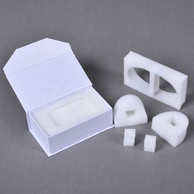 China Recyclable Custom Logo Clamshell White Paper Gift Packaging Boxes Magnet Box For Dental Mold for sale