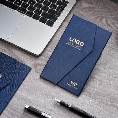 China Recyclable Custom Logo Credit Card Business Card Luxury Cardboard Gift Cardboard Packaging Recyclable Gold Blue Paper Box With Foam for sale