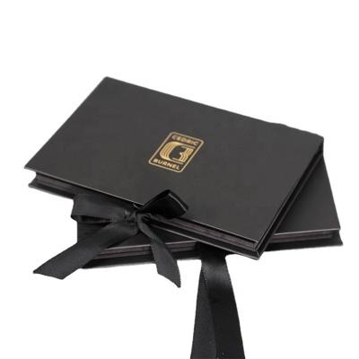 China Recyclable Custom Luxury Cardboard Paper Gift Voucher Packaging Box Wedding Gift Vouchers Credit Card and Business Card Packaging Box for sale