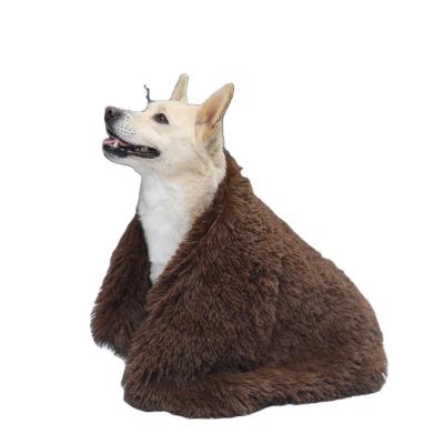 China Taigeer Fleece Breathable Throw Blanket for Sofa Faux Fur Dog Blanket Double Layer Washable Plush Cat Blanket for sale