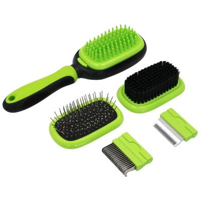 China Viable Brush Kit Cat Massage Comb Dog Brush Cepillo Para Pelos De Perro Dog Shower Deshedding Tool Pet Hair Removal Grooming Brush for sale