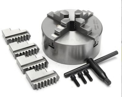 China 4 Jaw 125mm K12 Steel 125mm Lathe Metal Jaw Self-Centering and Reversible Chuck for sale