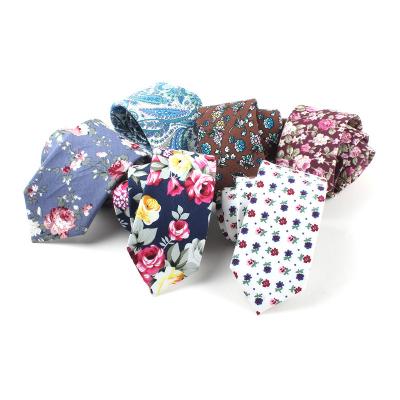 China Thin Navy Blue Cotton Floral Ties And Handkerchiefs Mens Flower Scarves In Huge Color for sale