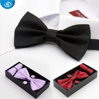 China Custom bow ties men bow ties men gift box set custom maker bow ties men gift box set maker bow ties set fo men for sale