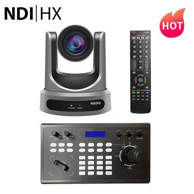 China 8.51 Megapixel 4k PTZ Broadcast Camera Package NDI IDS HD MI Camera 12x 20x Hot Zoom Confer With Joystick Controller Video Conferencing System for sale