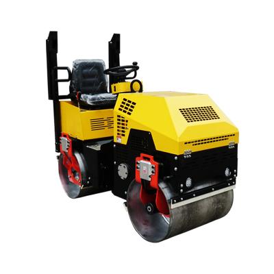 China Garment Shops Factory Outlet Baby Vibratory Road Roller Small Diesel Engine Sidewalk Equipment 1 Ton for sale