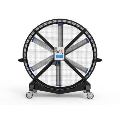 China OPT HVLS Etc Air Waterproof Ventilation Portable Industrial Floor Fan for sale