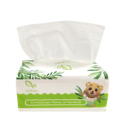 China Wallet Cloth 3 Ply High Quality Soft Facial Tissue Paper for sale