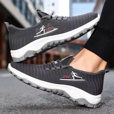 China Wholesale Fashion Trend Mesh Men Athletic Walking Shoes Cheap Lightweight Slip On Casual Sneakers Fashion Tennis Running Shoes For Men for sale