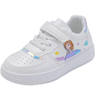 China Fashion Toddler Kids Girls Princess Leather Sneakers Casual Sneakers Wholesale Kids Sports Shoes Flats Running Shoes for sale