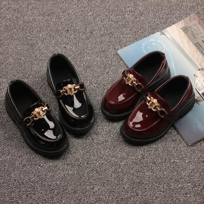 China Wholesale Girls Flat Kids Toddler School Uniform Classic Shoes Ease Oxford Elegant Shoes Loafer Flats Wedding Party Shoes for sale