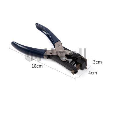 China Widely Used Paper Corner Round Cutter Belt Punch Belt Punch Pliers Single Hole Puncher for sale