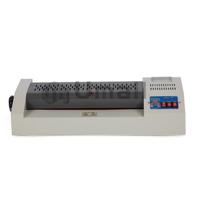 China Yatai Hot And Cold Laminating Laminator Pocket Laminator 320 Size Rollers A3 Metal Cover for sale