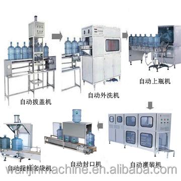 China 19L Beverage Barreled Drinking Water Filling Machine - The Intermediate Range For Referrer / Intermediate for sale