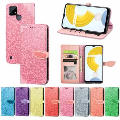 China Flip Flower Magnetic Horizontal Other Mmobile Phone Accessories Flip Phone Cover For OPPO Realme C21 GT 5G Q3 pro 5G for sale