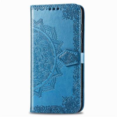 China Mandala Embossed Wallet Leather Flip Phone Cover Phone Case For OPPO Realme X7 Pro Card Holder Stand Case Cover for sale