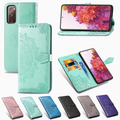 China Flowers Soft TPU Flip Cell Phone Stand Flip Phone Cover Datura Leather Case For For ZTE Blade A7 2020 for sale