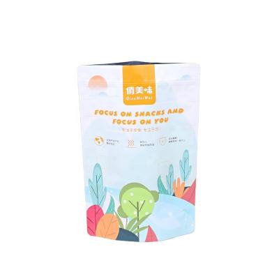 China Recyclable Resealable Zipper Food Packaging Bags Stand Up Pouch Custom Spice Powder Packaging for sale