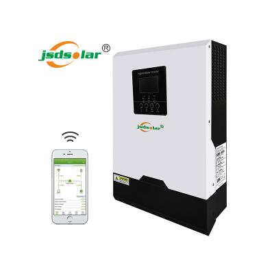 China Jinsdon offgrid hybrid solar power inverter 5kw 10kw 15kw 20kw 25kw 30kw inverter without battery with mppt charge controller 58*19*20cm for sale