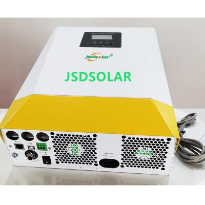 China Home Custom Hybrid Solar Power System Inverter 5kw 110V 220V Pure Sine Wave Solar Invert Price Solar Panel Power System for sale