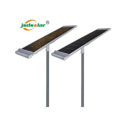 China ROAD 60w 80w 100w 120w solar panel system automatic cleaning outdoor integrated solar led street light for sale for sale