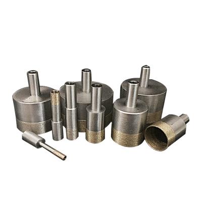 China Good design and fast speed best quality straight drilling 10mm shank diamond sintered drill bits for glass for sale