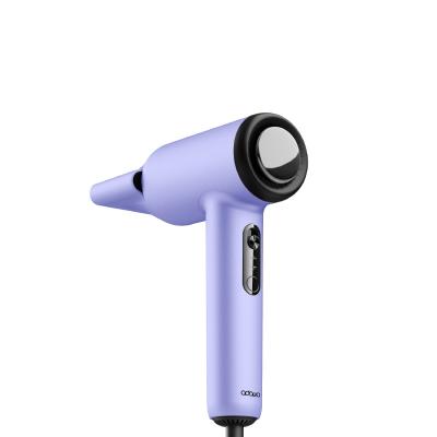 China Ionic Portable Hairdryer Leafless Mini Hair Dryer One Step Professional Salon Blow Negative Ion Hair Dryer Straightener for sale