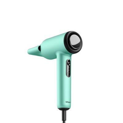 China Ionic One Step Hair Dryer Styler Custom Logo Cold Hot Wind Compact Light Weight Negative Ion Hairdryer Travel Mini Hair Dryer for sale