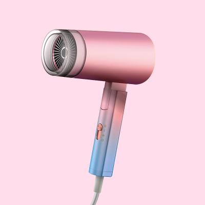 China Ionic Compact Foldable Hair Dryer The Best Professional Portable Travelling Blower Anion Hair Dryer For Salon Family for sale