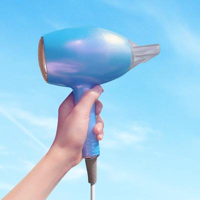 China Ionic Adawo 2022 Smart Temperature Control Negative Ion Hand Home Ionic Hair Dryer with Attachment for sale