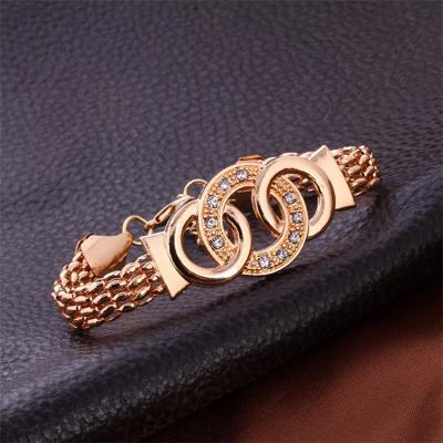 China 2021 CLASSIC gold set for men and women earrings ring necklace bracelet gold plated luxury jewelry for sale