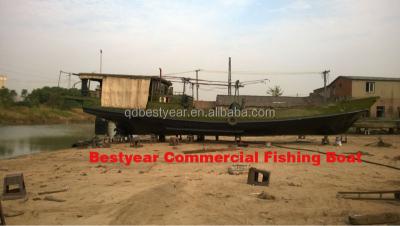 China Bestyear Professional Fishing Steel Boat for sale