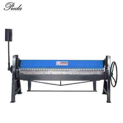 China Factory manual 8 foot flat bending machine hand sheet bending machine 1.5mm for sale for sale