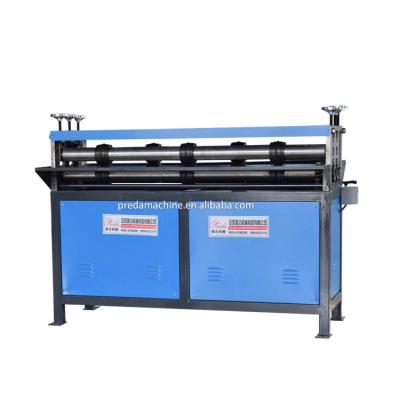 China Building Material Shops Automatic Line HVAC Air Duct 5 Groove Beading Machine for sale