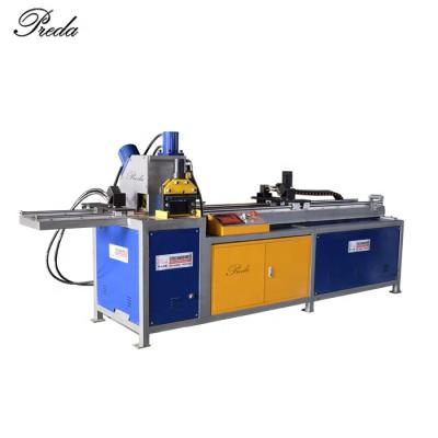 China Carbon steel angle iron punching machine with angle steel punching and cutting in automatic angle iron production line on sale for sale