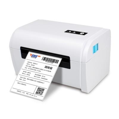 China 4 Inch 110mm Desktop Barcode Label Printer Black And White Barcode Printer Thermal Label Printer For Shipping Labels for sale