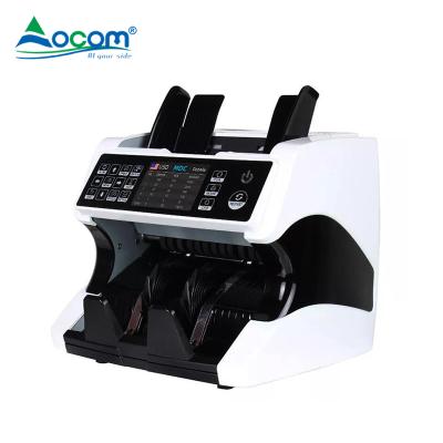 China USD,RUBSTRAP,JPY Mix Value Cash Money High Accuracy CIS Currency Counting Machine Banknote Bill Counter 50x110-90x190 mm for sale